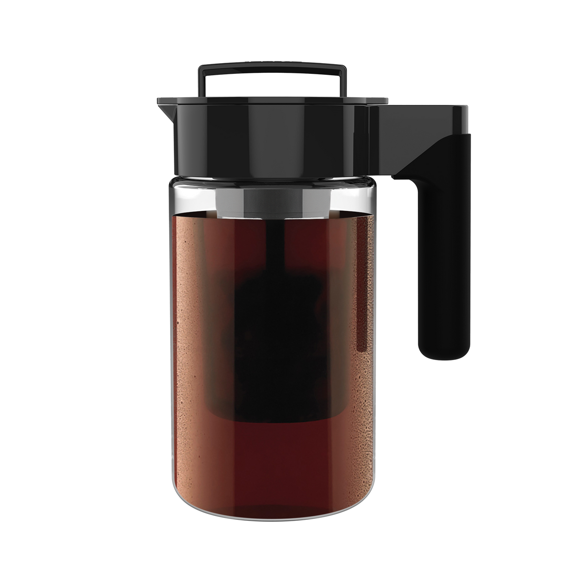 Glass Cold Brew Coffee Maker N9 — 1qt / Black