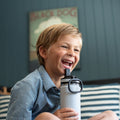 Actives Kids Water Bottle With Straw Lid X9