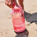 Tritan Motivational Water Bottle With Straw Lid K0