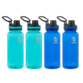 Tritan Water Bottle With Spout Lid (4 Pack) D4