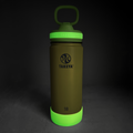 Actives Kids Glow In The Dark Water Bottle With Straw Lid A8