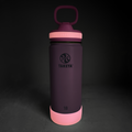 Actives Kids Glow In The Dark Water Bottle With Straw Lid F3