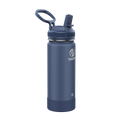 Actives Water Bottle With Straw Lid X4