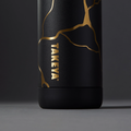 Kintsugi Water Bottle with Spout Lid A7