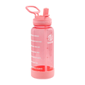 Tritan Motivational Water Bottle With Straw Lid K0