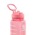 Tritan Motivational Water Bottle With Straw Lid K0
