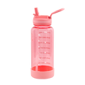 Tritan Motivational Water Bottle With Straw Lid K0