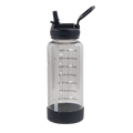Tritan Motivational Water Bottle With Straw Lid K0