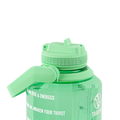 Tritan Motivational Water Bottle With Straw Lid K0