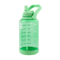 Tritan Motivational Water Bottle With Straw Lid K0