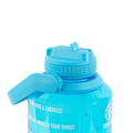 Tritan Motivational Water Bottle With Straw Lid K0