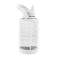 Tritan Motivational Water Bottle With Straw Lid K0