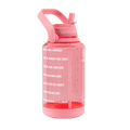 Tritan Motivational Water Bottle With Straw Lid K0