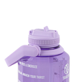 Tritan Motivational Water Bottle With Straw Lid K0