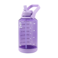 Tritan Motivational Water Bottle With Straw Lid K0