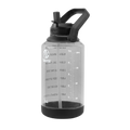 Tritan Motivational Water Bottle With Straw Lid K0