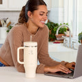 Straw Tumbler With Handle K9