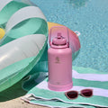Actives Water Bottle With Straw Lid N1