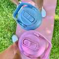 Actives Water Bottle With Straw Lid N1