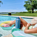 Actives Water Bottle With Straw Lid X4