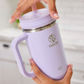 Straw Tumbler With Handle K9