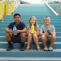 Actives Kids Water Bottle With Straw Lid X9