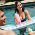 Sport Soft Touch Water Bottle With Spout Lid P8