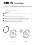 Insulated Straw Tumbler Gasket Set L8