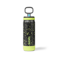 Glow In The Dark Sport Kids Water Bottle Confetti With Straw Lid B7