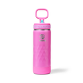 Kids Sport Water Bottle With Straw Lid A1