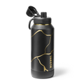 Kintsugi Water Bottle with Spout Lid A7