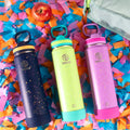 Actives Water Bottle With Straw Lid X4