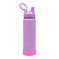 Actives Water Bottle With Straw Lid N1