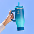 Straw Tumbler With Handle K9