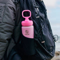 Actives Kids Glow In The Dark Water Bottle With Straw Lid F3